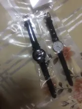 Reloj de pulsera con cielo estrellado para mujer, pulsera femenina romántica e informal, a la moda, Cuero Simple