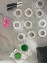 10 Uds. De parches de papel de pestañas cinta aislante japonesa para Injerto de pestañas, cinta no tejida transpirable perforada, herramienta de maquillaje