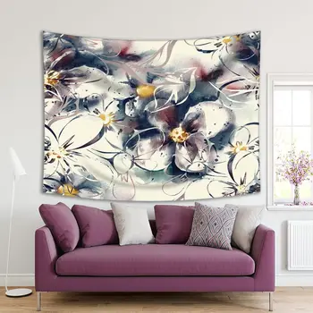 Tapestry Floral Pattern on Becomes Blurred Background Romantic Classic Decorative Artwork Grey Green Yellow
Tapestry Floral Pattern on Becomes Blurred Background Romantic Classic Decorative Artwork Grey Green Yellow