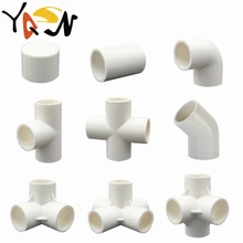 20/25/32mm White PVC Pipe Fittings Straight Elbow Tee Cross Connector Water Pipe Adapter 3 4 5 6 Ways Joints
20/25/32mm White PVC Pipe Fittings Straight Elbow Tee Cross Connector Water Pipe Adapter 3 4 5 6 Ways Joints