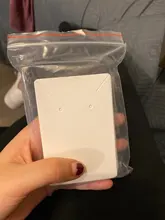 50 Uds 6x9cm pendientes y collar pantalla tarjetas de cartón pendiente paquete etiqueta tarjeta pendientes pendiente collares