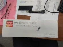 Tuya WIFI inteligente cortina eléctrica Auto Motor motorizado cortina estado pista momento APP Control remoto para Alexa de Google