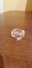 FFLACELL 2020 de moda de verano de acrílico geométrico Irregular bola de cristal transparente resina anillos de colores para la joyería de las mujeres regalos