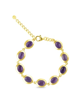 Silver Bracelet with semi precious stones from the Spanish brand Magia de Gama Barcelonа 925 sterling silver
Silver Bracelet with semi precious stones from the Spanish brand Magia de Gama Barcelonа 925 sterling silver