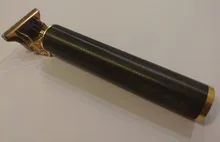 Maquinilla para afeitado de cabeza T recargable, recortadora t-outliner, afeitadora de peluquero, Vintage, inalámbrica, corte de pelo, hombre