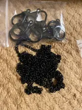 Cadena plana de Color bronce para fabricación de joyas, cadena plana de 2 m/paquete de rodio, plata, oro KC, Bronce Antiguo, 2,5/3,5/4,5mm