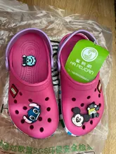 De moda niño niña playa zapatillas Sandalias de verano zapatos para niños con dibujos animados EVA resistencia transpirable antideslizante bebé