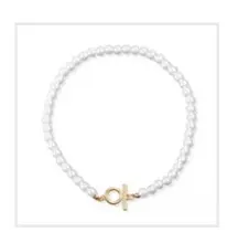 Gargantilla de perlas góticas para mujer, Collar de Color dorado, colgante Lasso, joyería en el cuello, cadena de cuentas, Gargantilla para niña, Kpop