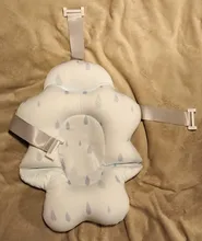 Cojín para bañera de bebé, almohadilla para bañera, cojín antideslizante, soporte de seguridad