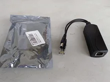 48V a 12V POE Splitter adaptador de conectores de Cable de transmisión de datos POE inyector divisor para Huawei para cámaras Hikvision