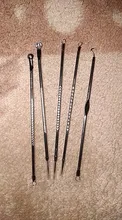Extractor de puntos negros, limpiador de puntos negros, corrector de acné, juego de agujas, limpiador de poros negros, 1/5 Uds.
