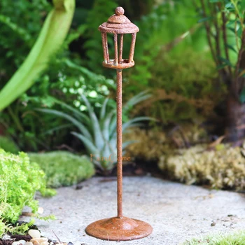 FairyCome Miniature Rusty Lamp Post Fairy Garden Vintage Iron Craft Metal Ornament Mini Light Landscape Accessories Fairy Decor
FairyCome Miniature Rusty Lamp Post Fairy Garden Vintage Iron Craft Metal Ornament Mini Light Landscape Accessories Fairy Decor