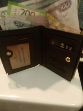 Cartera Vintage antirrobo RFID para hombre, bolsa con cierre, monedero con cremallera, billetera mágica, monedero corto de lujo