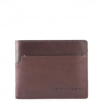 Piquadro - Men’s wallet with flip up ID window, coin pocket Vanguard - PU4518W95R 
Piquadro - Men’s wallet with flip up ID window, coin pocket Vanguard - PU4518W95R