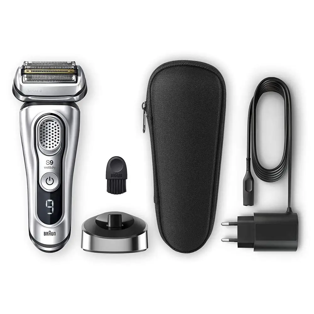 

Braun Electric Razor for Men, Series 9 9330s Electric Shaver, Pop-Up Precision Trimmer, Rechargeable, Wet & Dry Foil Shaver