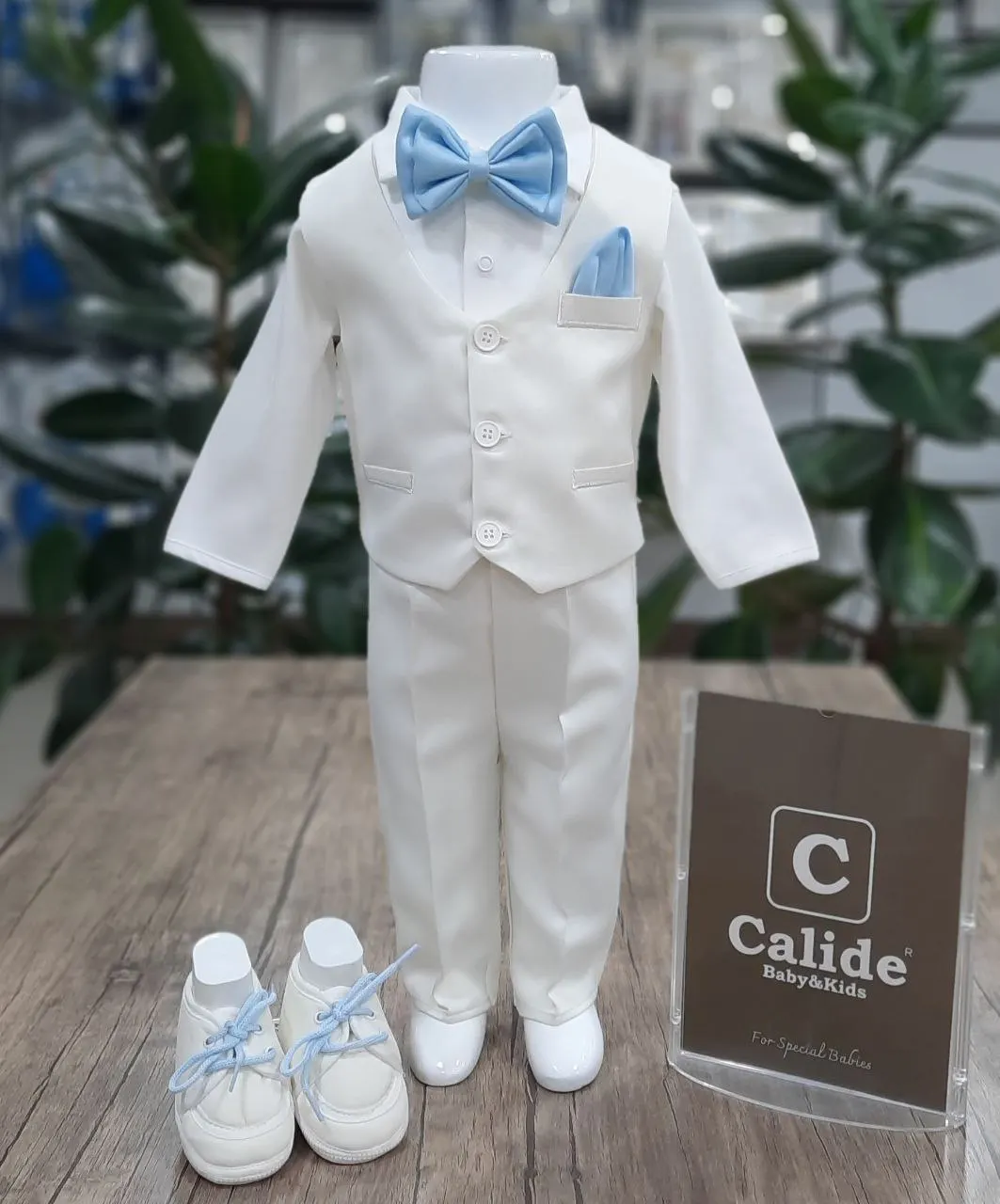 Baby Boys Clothing Newborn Wedding Marriage Costum Suit Tuxedo Baptism Set Shirt Vest Bow Tie Shoes 7 Piece 3 - 6 Months 62 cm
Baby Boys Clothing Newborn Wedding Marriage Costum Suit Tuxedo Baptism Set Shirt Vest Bow Tie Shoes 7 Piece 3 - 6 Months 62 cm