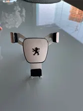 Universal soporte para móvil de coche soporte para aire acondicionado No magnético soporte para teléfono celular para Peugeot 206, 207, 307, 3008, 2008, 308, 408