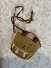Mini bolso lindo Oreja de Gato mensajero bolsa mujeres todos los niños-encuentro clave dibujos animados de monedero encantadora bolsos Simple chica