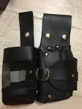 Herramientas de diseño para cuidado del cabello, paquete de cintura para tijeras de pelo, bolsa de peine, herramienta de peluquería, bolsa de botella de horquilla con cinturón extraíble