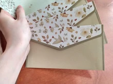 Sobres de papel de papelería para postales, sobres Vintage para invitaciones, regalos pequeños, Mini sobres de escritura bonitos, 9 unids/lote