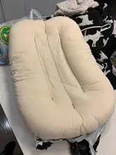 Cama de nido portátil para bebé, tumbona de viaje, de algodón orgánico, para dormir