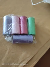 Bolsas de basura para perros y gatos, accesorio para caca de perro o mascotas, para recoger residuos degradables, Herramientas de limpieza al aire libre, 5 rollos