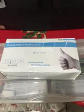 10-100 uds desechables guantes de nitrilo guantes de trabajo de preparación de alimentos de cocina guantes/cocina impermeable servicio de limpieza guantes negro