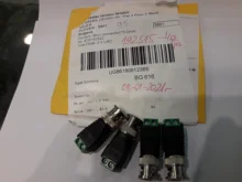 Conectores BNC de CCTV para cámara AHD, CVI, TVI, Coax/Cat5/Cat6, Cables, 2/5/10 Uds., envío gratis