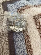 20 unids/lote 20 25 32 38mm bloqueo seguro broche Base Bar titular de la placa para piezas de joyería resultados accesorios Diy