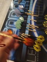 18 Uds (6 sets) profesional dardos de punta de acero s vuelo de dardos de punta de acero dardos con buen vuelos interior fitness