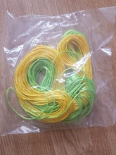 20 m/lote de cuerdas de Nylon 1,5mm Clip chupete cadena collar de dentición hacer cuerda perlas de silicona satín hecho a mano hilo de joyería