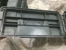 Caja de plástico para munición caja de almacenamiento estilo militar, ligera, de alta resistencia, accesorio para munición, caja de almacenamiento táctica, caja de balas