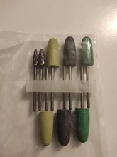 Envío Gratis 8 unids/set HP Dental Base de resina pulido acrílico fresas Kit de taladro pulidora rotativa Dentista herramienta instrumento de laboratorio Dental