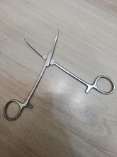 1pc Médico Quirúrgico Dental curva fórceps hemostáticos 14cm/16cm/18cm de acero inoxidable