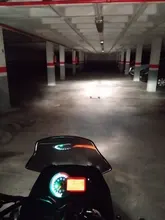 Faro LED para motocicleta, Luz antiniebla de 12v, L6X, para BMW, Suzuki, soportes delanteros, luz de paso