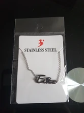 Skyrim-pulsera con nombre personalizado para mujer y niña, cadena de acero inoxidable con letras, pulseras con dijes, regalo de joyería único personalizado