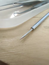 1 Set acné Pin Extractor para espinillas libre de riesgo aguja para espinillas acero inoxidable, espinillas removedor Extractor para espinillas cuidado Facial herramientas