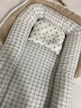 Cama de nido portátil para bebé, niño y niña, cuna de viaje, cuna de algodón infantil, cuna de bebé, cama de recién nacido