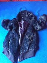 DIHOPE-abrigo de piel sintética con capucha para mujer, chaqueta de piel sintética ajustada, de cintura alta, color negro, rojo y rosa, Abrigos de piel de conejo falso, novedad de 2020