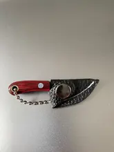 1PC portátil de acero inoxidable cocina cuchillo Camping Mini pelador llavero bolsillo cuchillo EDC