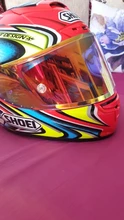 10 colores oro iridio de la motocicleta completa máscara visera estuche para gafas para SHOEI X14 X-14 Z7 CWR-1 NXR RF-1200 X-espíritu 3 máscara visera
