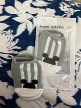 Calcetines antideslizantes de silicona para bebés y niños, calcetines para niños y niñas, calcetines del ratón de dibujos animados con bonito bigote, Unisex