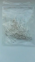100 Uds Pines de Metal Búsqueda de joyería hacer componentes de muchos estilos Headpins Eyepins Ballpins para DIY pulseras de perlas