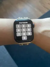 Correa de acero inoxidable para Apple Watch SE 6 5 4, banda de 40mm y 44mm, pulsera de eslabones de Metal para iwatch Series 1, 2, 3, 42mm y 38mm