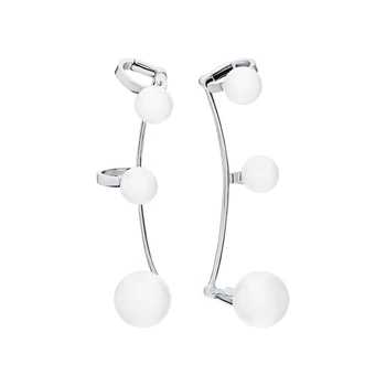 Silver earrings with pearls artificial and cubic zirconia sunlight sample 925
Silver earrings with pearls artificial and cubic zirconia sunlight sample 925