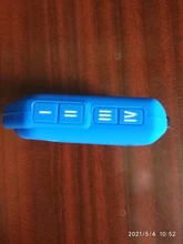 LCD bidireccional mando A distancia de silicona funda con cadena para llave, para Sher-khan Mobicar A Mobicar B versión rusa, sistema de alarma para coche de 2 vías