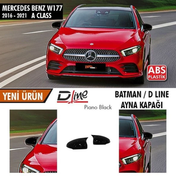 For Mercedes Benz A Class W177 Batman M4 Style Mirror Cover Mirror Cover Cap 2016-2021 Bright Black 2 Pcs. Right-Left
For Mercedes Benz A Class W177 Batman M4 Style Mirror Cover Mirror Cover Cap 2016-2021 Bright Black 2 Pcs. Right-Left