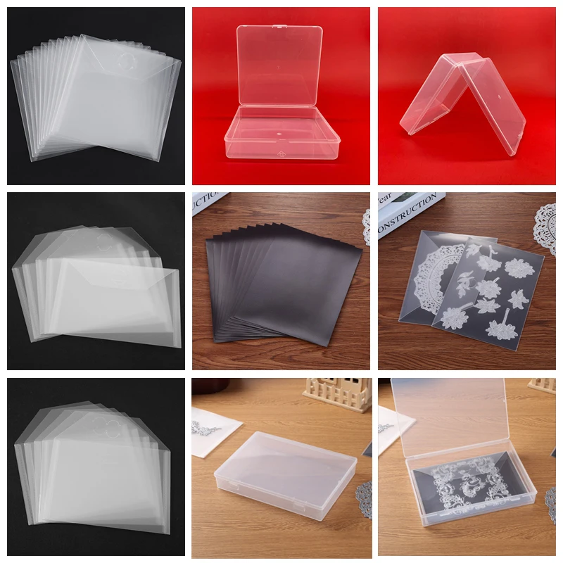 Clear Craft and Photo Storage Case Folder Bag Set Magnetic Sheets Plastic Box For Stamps Papers Stickers Embellishments
Clear Craft and Photo Storage Case Folder Bag Set Magnetic Sheets Plastic Box For Stamps Papers Stickers Embellishments