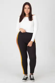 Sans Textile Women Black Side Detail Sports Pants 65 N12413 
Sans Textile Women Black Side Detail Sports Pants 65 N12413