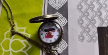 Reloj de bolsillo Retro de bronce para hombres y mujeres, colgante de Anime, cola de Hada de Japón, Dragneel, regalo de dibujos animados